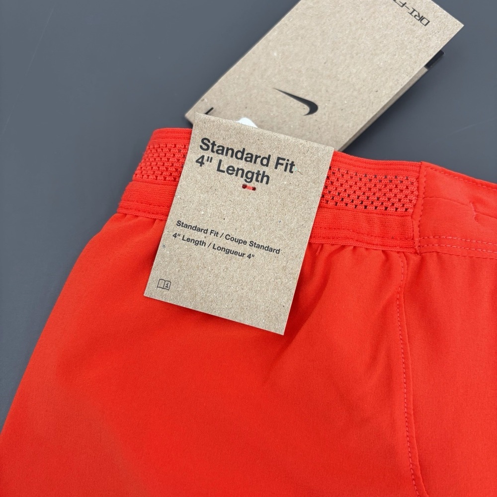 Nike Aeroswift Dri-FIT ADV 4" Orange Running Shorts Mens Size Small FN3352-696 - Picture 4 of 9